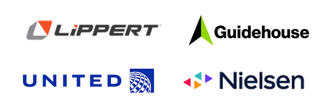Logos of companies and clients I've worked with (2 of 2)